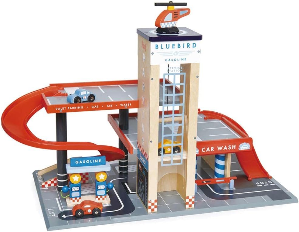 Tender Leaf Toys - Blue Bird Service Station