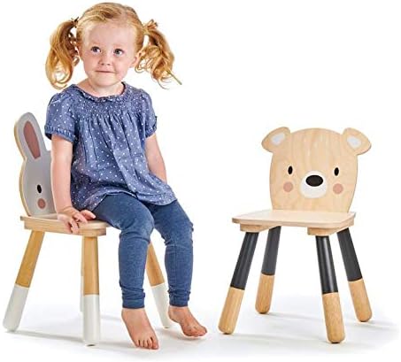 Tender Leaf Toys - Forest Table and Chairs Collections - Adorable Kids Size Art Play Game Table and Chairs