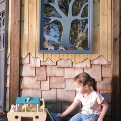 Tender Leaf Toys Noah’s Wooden Ark – Animal Shape Sorter