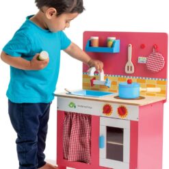 Tender Leaf Toys - Cherry Pie Kitchen - Modern Play Kitchen