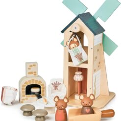Tender Leaf Toys - Penny Windmill - Adorable Wooden Rotating Windmill