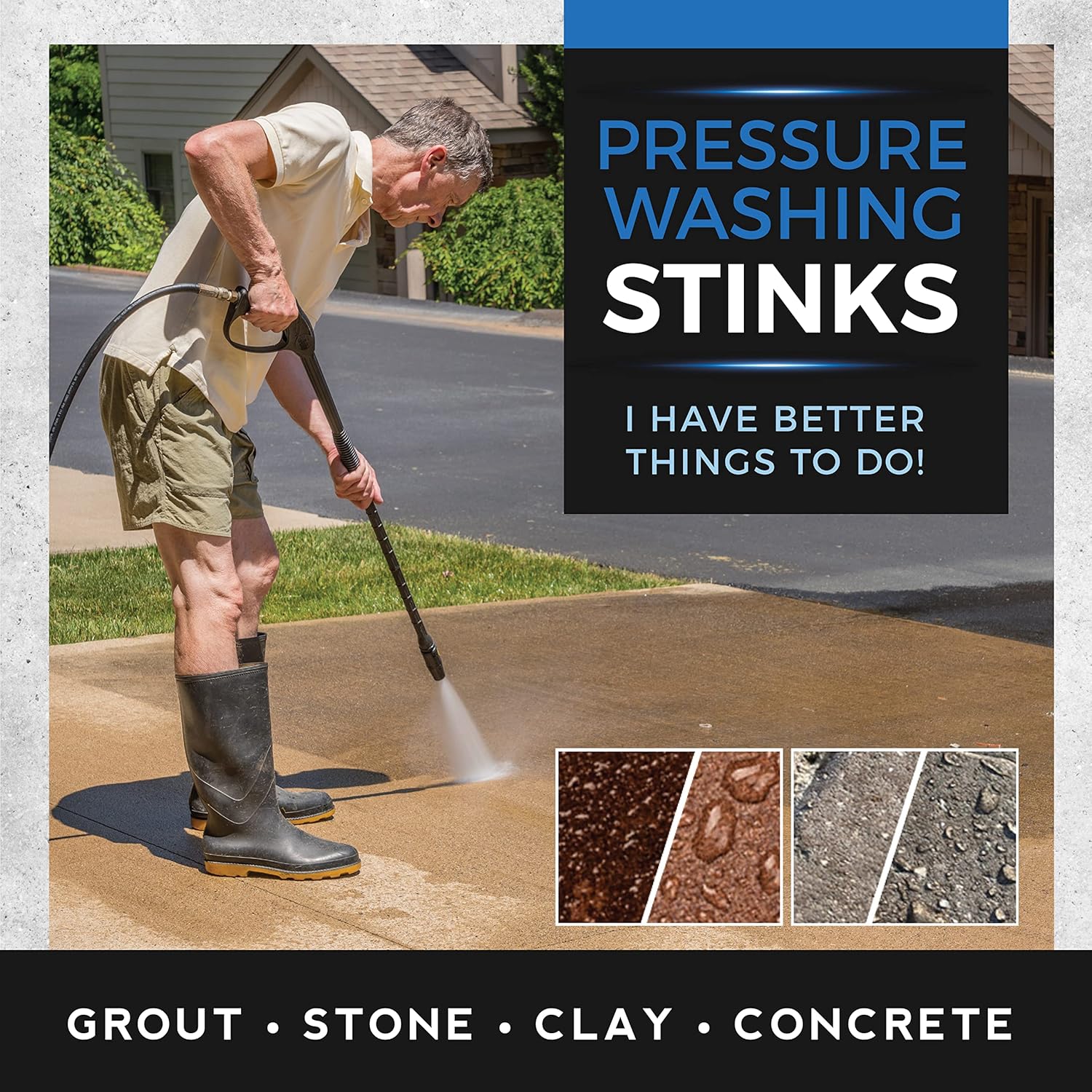 5 Gal. AQUA-X 11 Clear Penetrating Stone and Concrete Sealer, Natural Finish, Professional Grade, Fast Dry and Long Lasting Protection