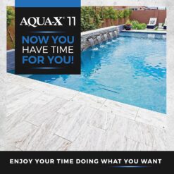 5 Gal. AQUA-X 11 Clear Penetrating Stone and Concrete Sealer, Natural Finish, Professional Grade, Fast Dry and Long Lasting Protection