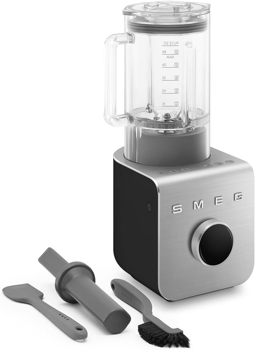 SMEG BLC01 Professional High-Performance Blender – 1.5L Tritan Jug, Powerful 1250W Motor for Smoothies, Soups & More