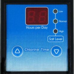 Solaxx Saltron Retro - Salt Chlorine Generator for Above Ground Pools - Up to 20,000 Gallons Max - Self Cleaning, Built in Timer - CLG10A Salt Water Chlorinator System