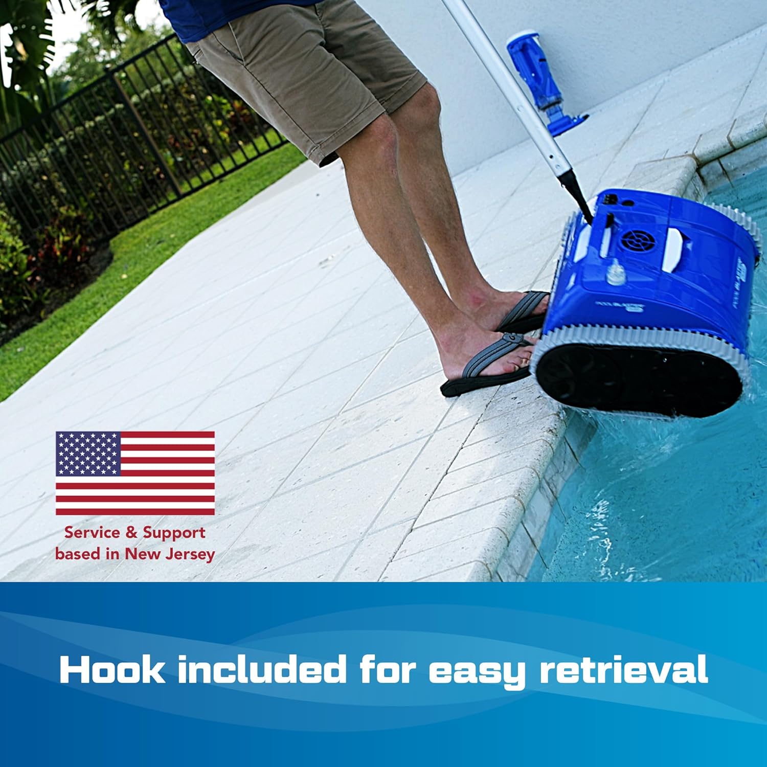 POOL BLASTER CX-300 Cordless Robotic Pool Cleaner