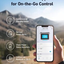 Anker SOLIX C1000 Portable Power Station, 1800W (Peak 2400W) Solar Generator, Full Charge in 58 Min, 1056wh LiFePO4 Battery