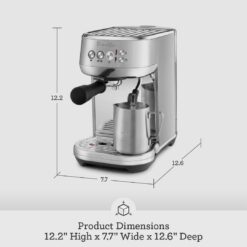 Breville Bambino Plus, Black Stainless Steel