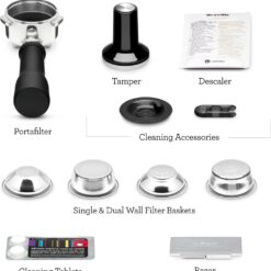 Breville Bambino Plus, Black Stainless Steel
