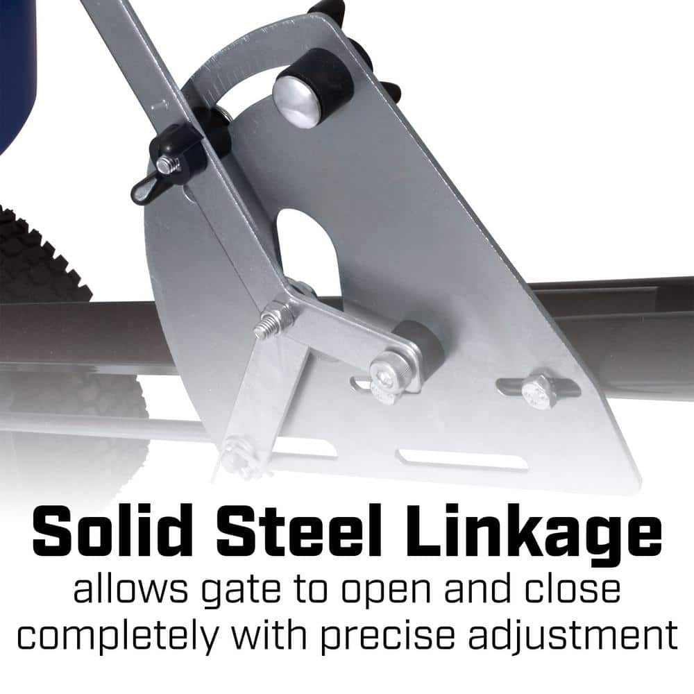 Chapin 82088B 80-Pound Professional Sure Spread Ice Melt and Salt Spreader with Baffles 82088B