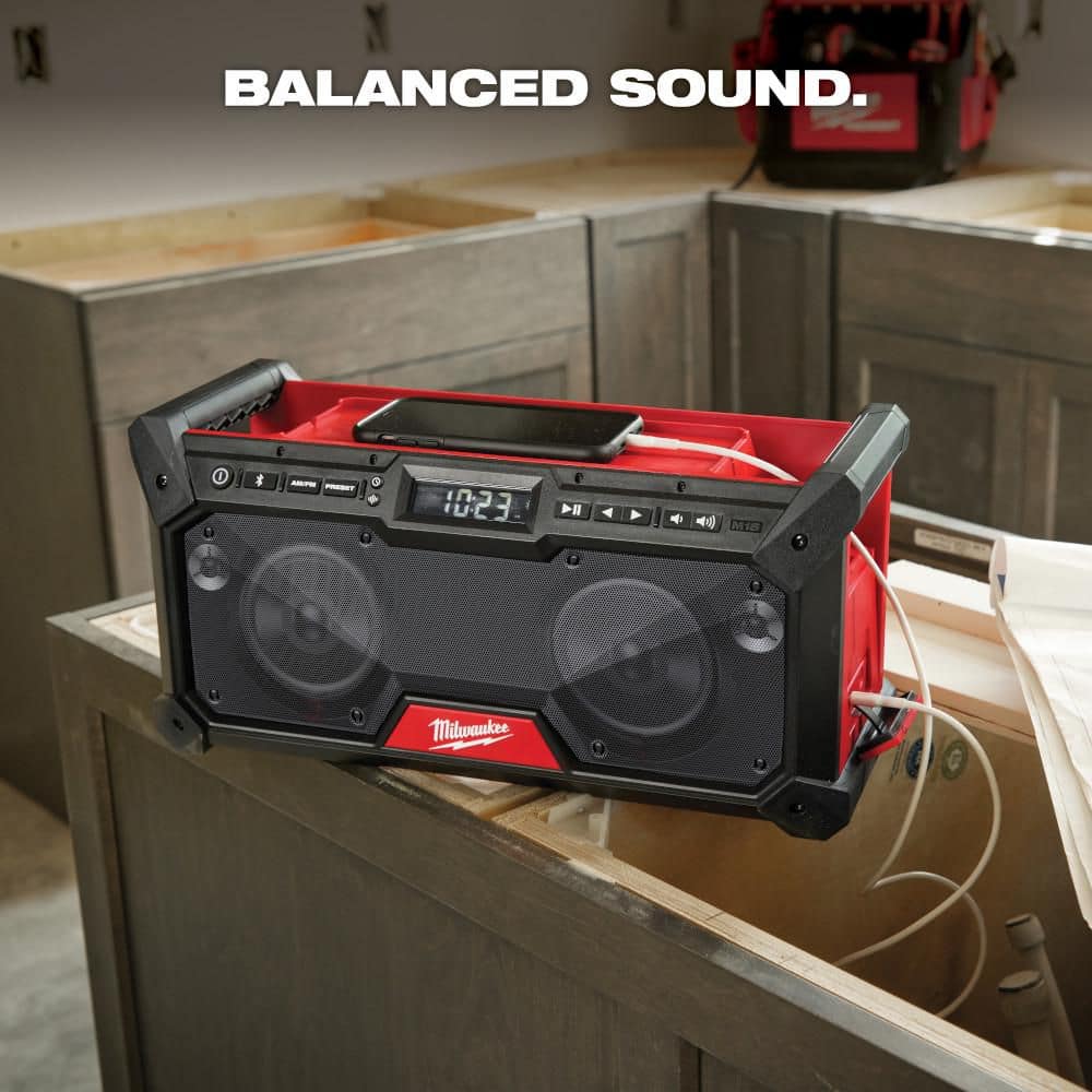 Milwaukee M18 18V Lithium-Ion Cordless Jobsite Radio 2952-20