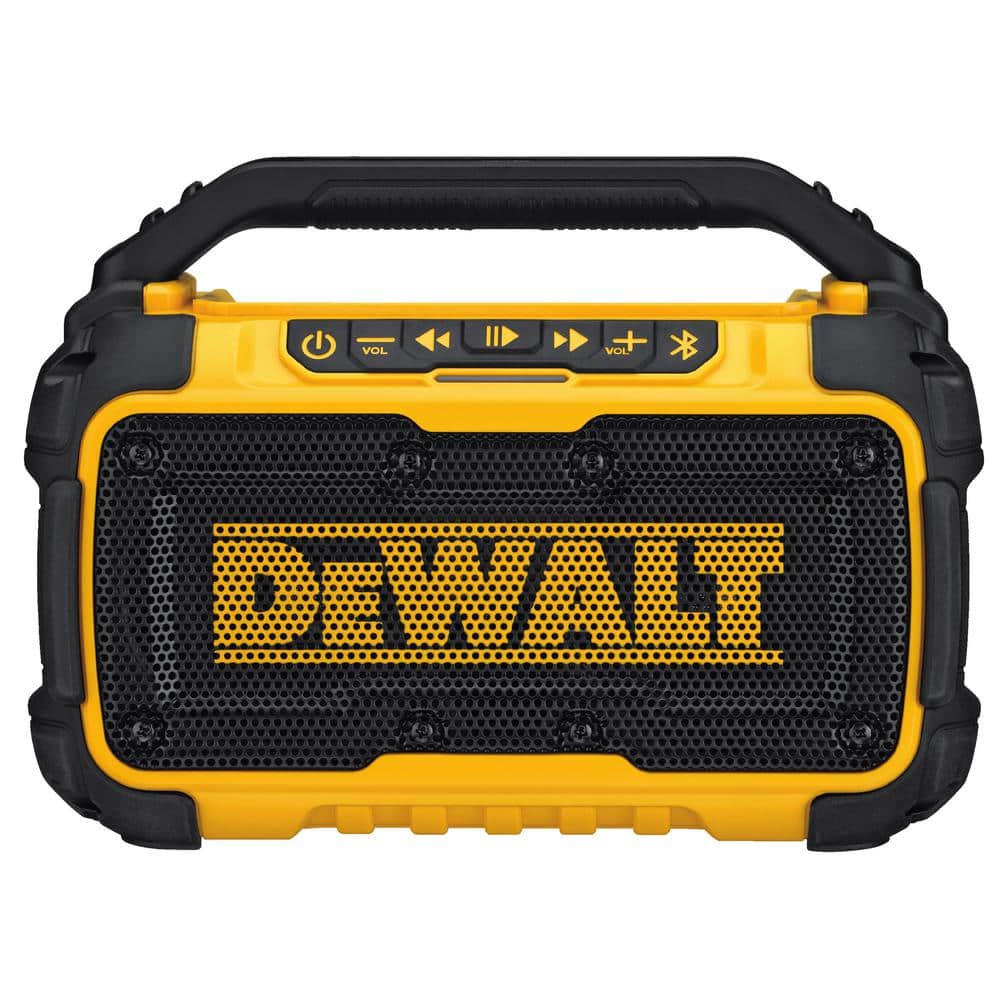 DEWALT 20V MAX Lithium-Ion Cordless Bluetooth Speaker with POWERSTACK 1.7 Ah Battery Pack and Charger DCR010WDCBP034C