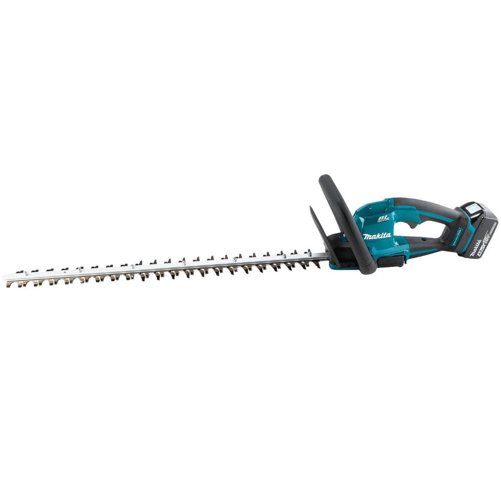 Makita LXT 18V Lithium-Ion Brushless Cordless 24 in. Hedge Trimmer Kit (4.0Ah) XHU09M1