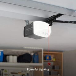 Chamberlain 1/2 HP Smart Quiet Belt Drive Garage Door Opener with Battery Backup B2211T