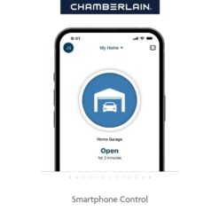 Chamberlain 1/2 HP Smart Quiet Belt Drive Garage Door Opener with Battery Backup B2211T