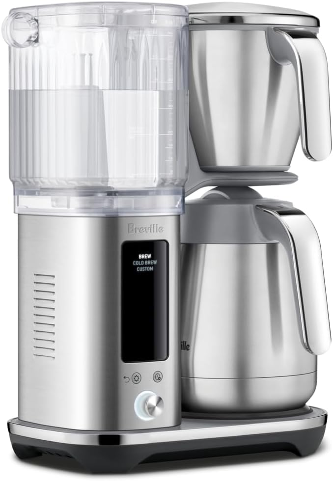Breville Luxe Drip Coffee Machine, Brushed Stainless Steel, Thermal Carafe