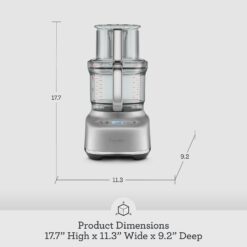 Breville BFP810 Sous Chef 16 Cup Food Processor, Large, Brushed Stainless Steel