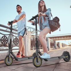 WERHY Electric Scooter, 350W/500W Motor, Top Speed 16/19/22 mph, Max 12/21/23Miles Ranges, Foldable E Scooter for Adults