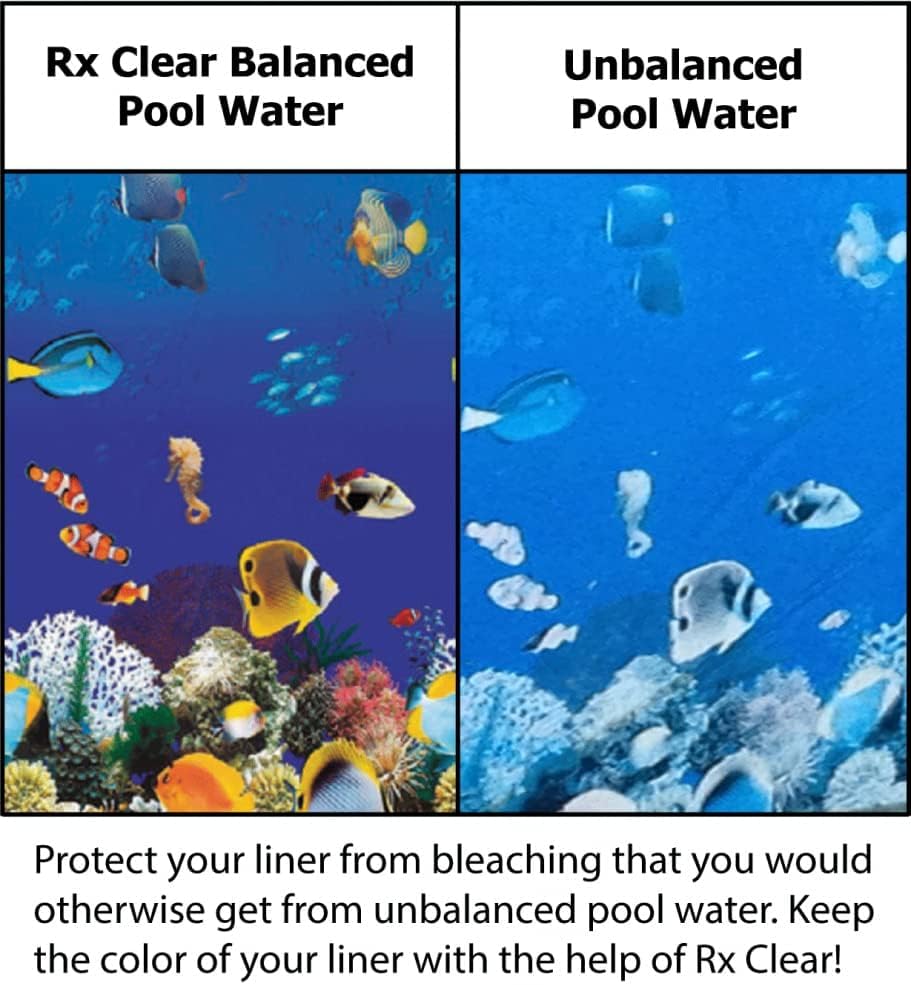 Rx Clear 3" Inch Stabilized Chlorine Tablets | 100 Pounds | Individual Chlorinating Tabs (2 x 50 LB Buckets)