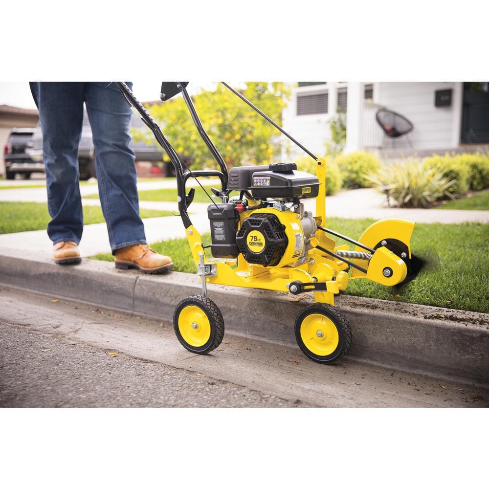 Champion Power Equipment 9 in. 79 cc Gas Powered 4-Stroke Walk Behind Lawn Edger 201465