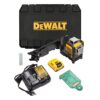 DEWALT 12V MAX Lithium-Ion 100 ft. Green Self-Leveling 3-Beam 360 Degree Laser Level with 2.0Ah Battery, Charger and Case DW089LG