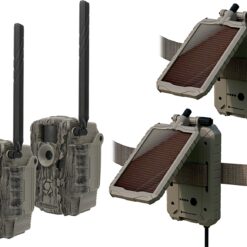 Stealth Cam Fusion 36 MP Infrared Trail Camera and Solar Panel 2-Pack