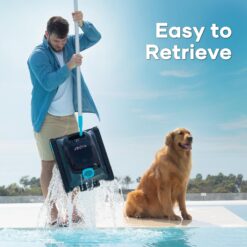 AIPER Scuba S1 Cordless Robotic Cleaner, Smart Navigation for Inground Pools up to 1,600 Sq.ft, Wall and Waterline Cleaning Vacuum