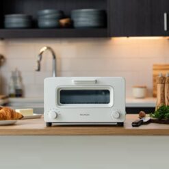 BALMUDA The Toaster, Steam Oven Toaster, 5 Cooking Modes, Precise Heat Control, Steam Technology, Baking Pan, US Version, White