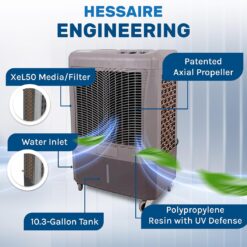 Hessaire MFC3600 2200CFM Evaporative Cooler