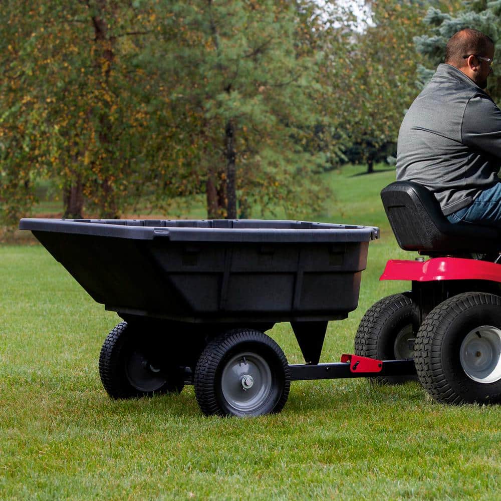 Troy-Bilt 15 cu. ft. Poly Swivel Dump Cart TB-1000PS