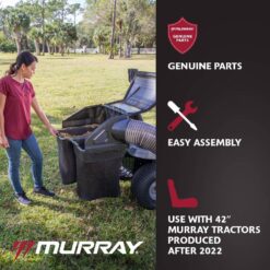 Murray Double Bagger for Riding Tractors with 42 in. Deck (Produced After 2022) MYTA-DB42