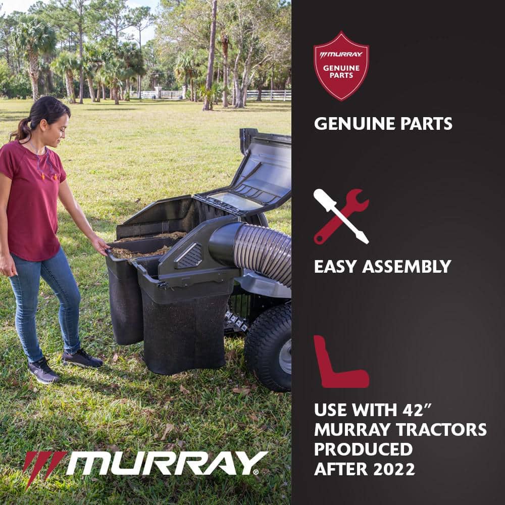 Murray Double Bagger for Riding Tractors with 42 in. Deck (Produced After 2022) MYTA-DB42