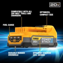 DEWALT 20V MAX Lithium-Ion Cordless Combo Kit (2-Tool) with 1.7 Ah Battery and Charger DCK207E1