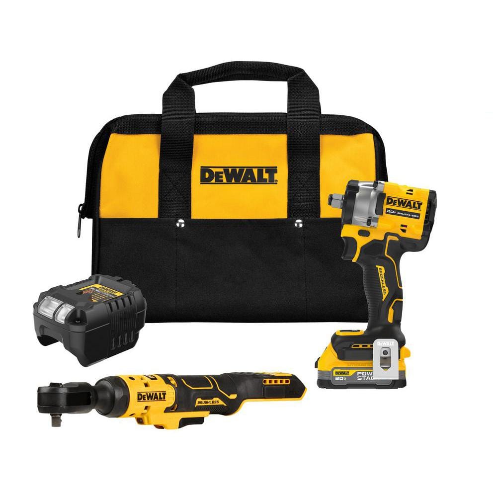 DEWALT 20V MAX Lithium-Ion Cordless Combo Kit (2-Tool) with 1.7 Ah Battery and Charger DCK207E1