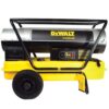 DEWALT Heavy Duty 215,000 BTU Yellow Forced Air Kerosene Outdoor Space Heater (6,500 sq. ft. Heating Area) DXH215HD