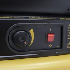 DEWALT Heavy Duty 215,000 BTU Yellow Forced Air Kerosene Outdoor Space Heater (6,500 sq. ft. Heating Area) DXH215HD