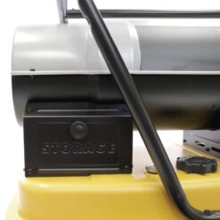 DEWALT Heavy Duty 215,000 BTU Yellow Forced Air Kerosene Outdoor Space Heater (6,500 sq. ft. Heating Area) DXH215HD