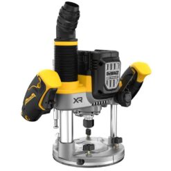 DEWALT 20-Volt MAX XR Lithium-Ion 2-1/4 Peak HP Brushless Cordless Plunge Router with 20-Volt MAX XR 8.0 Ah Battery Pack DCW620BWDCB2108