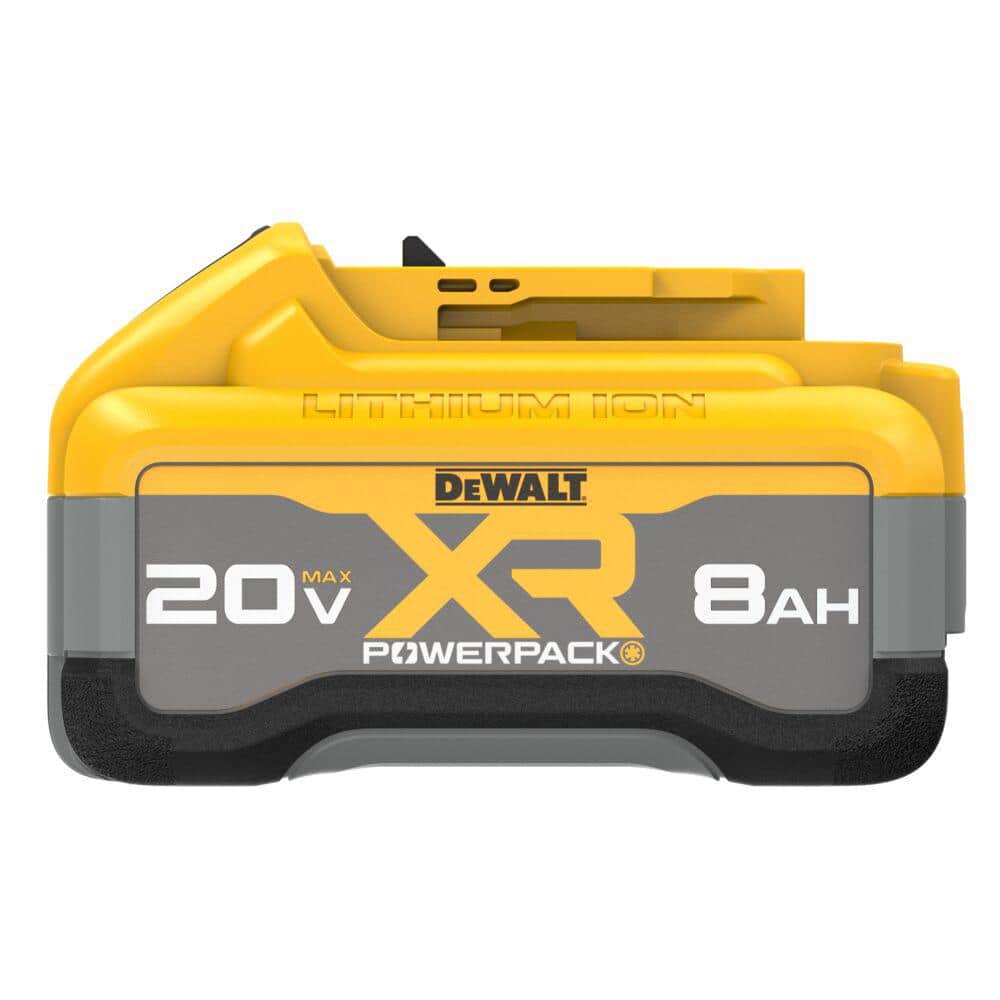 DEWALT 20-Volt MAX XR Lithium-Ion 2-1/4 Peak HP Brushless Cordless Plunge Router with 20-Volt MAX XR 8.0 Ah Battery Pack DCW620BWDCB2108