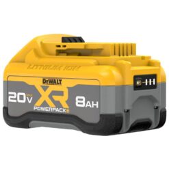 DEWALT 20-Volt MAX XR Lithium-Ion 2-1/4 Peak HP Brushless Cordless Plunge Router with 20-Volt MAX XR 8.0 Ah Battery Pack DCW620BWDCB2108