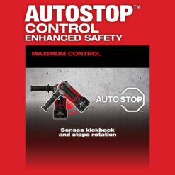 Milwaukee M18 FUEL 18V Lithium-Ion Brushless 1 in. Cordless SDS-Plus Rotary Hammer Kit with Two 6.0 Ah Batteries, Hard Case 2912-22