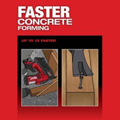 Milwaukee M18 FUEL 18-Volt Brushless Lithium-Ion Cordless 21-Degree Duplex Nailer 2844-20
