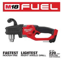 Milwaukee M18 FUEL GEN II 18V Lith-Ion Brushless Cordless 1/2 in. Hole Hawg Drill w/M18 REDLITHIUM FORGE HD 12.0 Ah Battery 2807-20-48-11-1813
