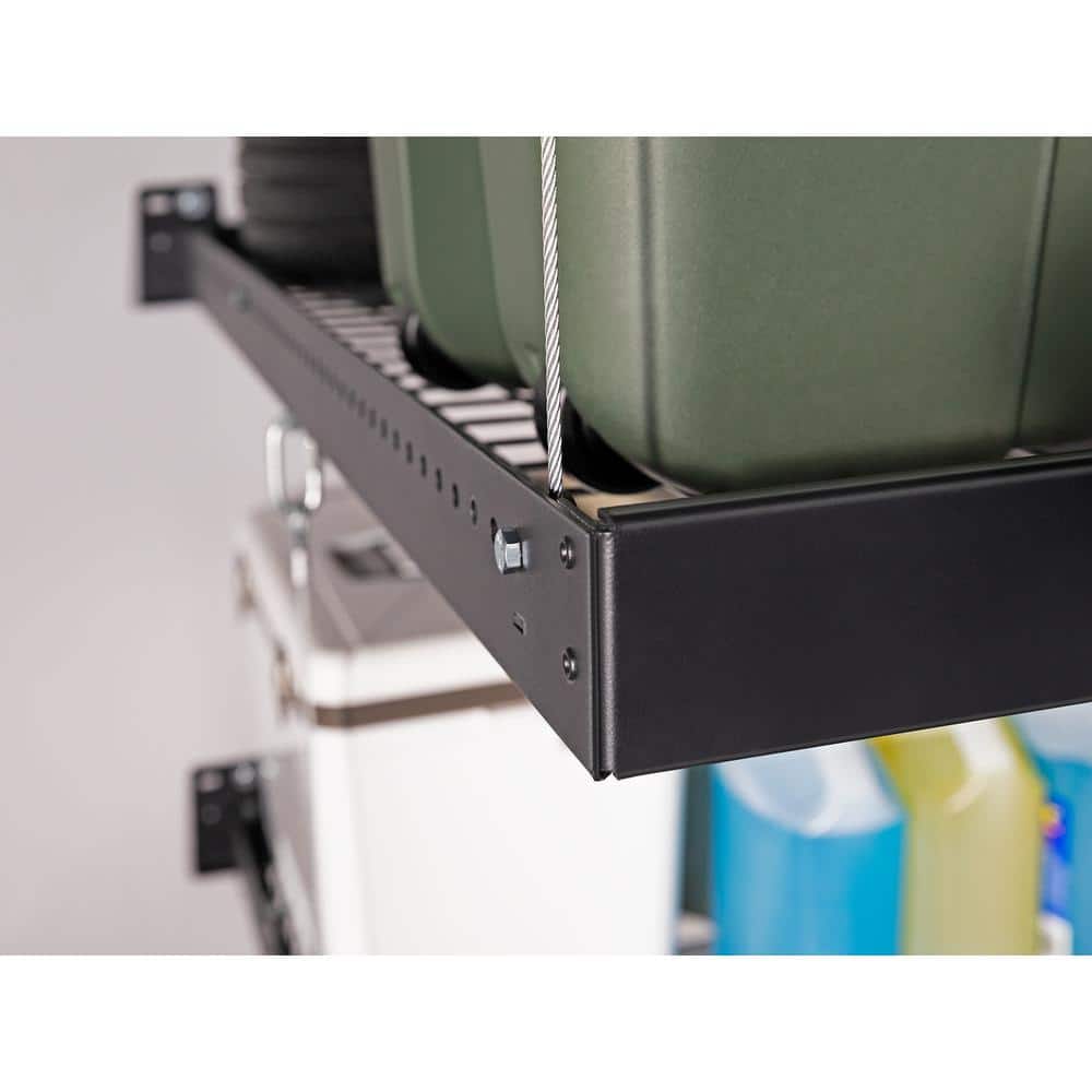 NewAge Products Pro Series 48 in. x 96 in. and 24 in. x 96 in. Steel Garage Wall Shelving (2-Pack) 40409