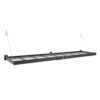 NewAge Products Pro Series 2 ft. x 8 ft. Steel Garage Wall Shelving in Black (2-Pack) 40414