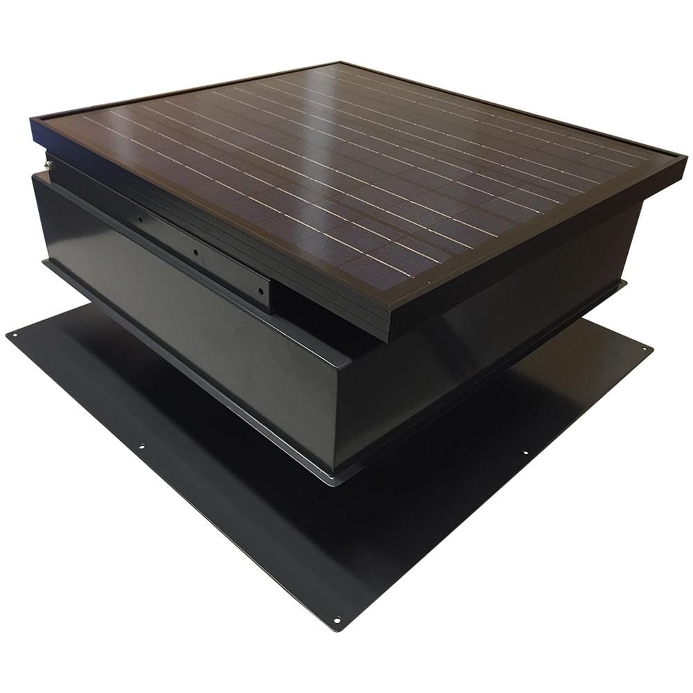 Remington Solar 30-Watt Black Solar Powered Attic Fan SF30-BLK