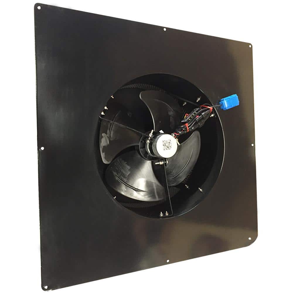 Remington Solar 30-Watt Black Solar Powered Attic Fan SF30-BLK