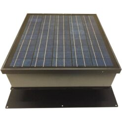 Remington Solar 30-Watt Black Solar Powered Attic Fan SF30-BLK