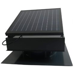 Remington Solar 30-Watt Black Solar Powered Attic Fan SF30-BLK