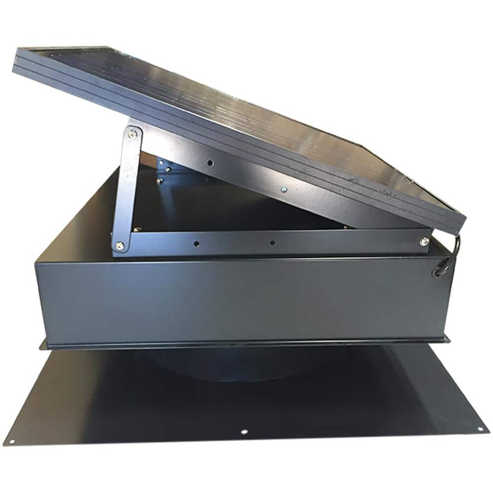 Remington Solar 30-Watt Gray Solar Powered Attic Fan SF30-GR